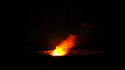 ハワイ島・キラウエア火山・ツアー・火口