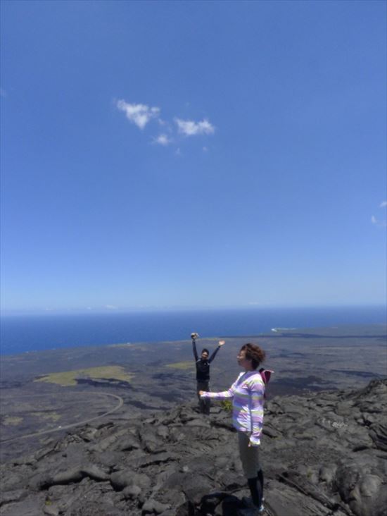 ハワイ島ツアー『朝火山チャーター』6月26日（ハワイ島マイカイオハナツアー）