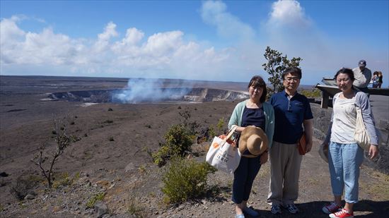 ハワイ島ツアー『ザ・朝火山ツアー』リポート　7月27日（ハワイ島マイカイオハナツアー）