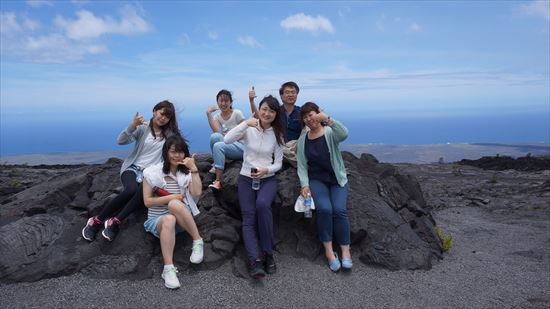 ハワイ島ツアー『ザ・朝火山ツアー』リポート　7月27日（ハワイ島マイカイオハナツアー）