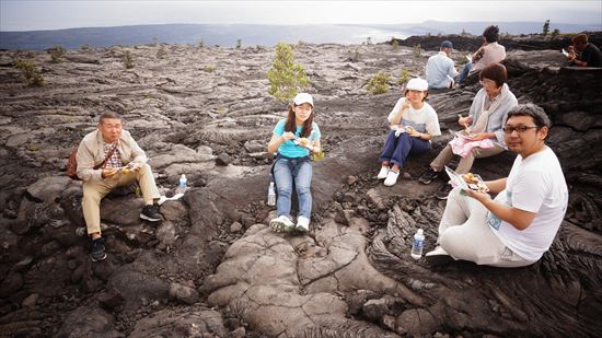 ハワイ島観光ツアー『ザ・朝火山ツアー』リポート　8月31日（ハワイ島マイカイオハナツアー）