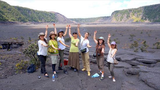 ハワイ島観光ツアー『ザ・朝火山ツアー』リポート　9月29日（ハワイ島マイカイオハナツアー）